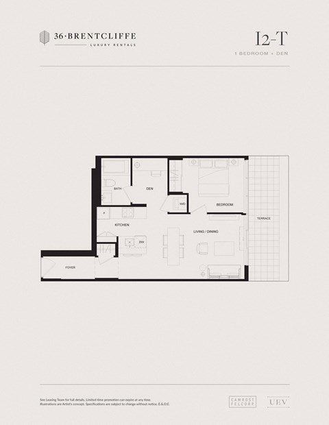 the site plan of 12 1st level of an apartment building